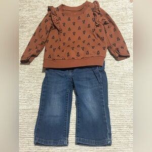 12m Wrangler Baby Girl Jeans